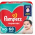 Fralda Pom Pom Proteção de Mãe Jumbo P 30 Unidades