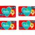 Lenços Umedecidos Pampers 192 Unidades (4 pacotinhos com 48 unidades cada)