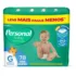 Fralda Personal Baby Protect & Sec M 90 Unidades
