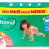Personal Fralda Protect E Sec M Hiper, 70 Unidades