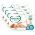 Kit Pampers Lenços Umedecidos Cuidado de Bebê 576 Unidades (12 pacotes com 48 un cada)
