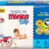 Fralda Turma da Mônica Baby RN 36 Unidades