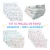 Fraldas de pano kit com 10 unidades 60x60cm 100% algodão Minasrey