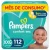 Fraldas Pampers Confort Sec XXG 112 Unidades  Pampers
