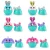 FUN Rainbocorns Bunnycorn Surpresa Série 2