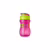 Garrafa Squeeze TIBA Infinity Decorada 350 ml Rosa com Verde Neon