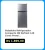 🛍Geladeira Refrigerador Compacto HQ Defrost 140 Litros Preto/Inox HQ-140RDF
