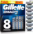 Gillette Mach3 – Carga para Aparelho de Barbear, Leve 8 Pague 6 (o pacote pode variar)