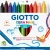 GIOTTO Cera Maxi Tri, Giz de Cera Maxi Triangular em Estojo, 12 Cores(202702ES)