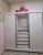 Guarda-Roupa Bartira Fortaleza II com Espelho, 2 Portas de Correr, 4 Gavetas – 184,5 cm de Largura – Branco