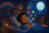 A importância do sono na saúde mental infantil: Noites tranquilas para mentes saudáveis.