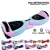 Hoverboard Overboard Skate Elétrico 6,5′ Polegadas com Luz LED e Bluetooth Galaxy/Rosa Chiclete
