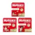 Kit Cremes de Assaduras Huggies Supreme Care com 3 unidades de 80g