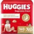 Huggies Fralda Supreme Care XXG 140 Un
