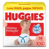 Huggies Fralda Supreme Care XXG 58 Unidades