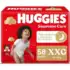 Fralda Huggies Supreme Care XG com 58 Fraldas