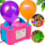 Inflador Elétrico de Balões Bexigas 110v/220v Festa Ornamentação Bomba de Encher Bola de Festas，com 2 Bicos，Bomba infláv