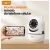 INOVA Kit Wifi Babá Eletrônica Câmera de segurança Sem Fio Visão Noturna 1080P 360° com Câmera audio