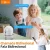 INOVA Kit Wifi Babá Eletrônica Câmera de segurança Sem Fio Visão Noturna 1080P 360° com Câmera audio
