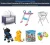Itens infantis com desconto extra de R$50 off comprando acima de R$ 500