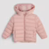 Jaqueta Infantil Puffer com Capuz 1-6A Preto