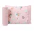 Jogo de Cama para Berço 100% Algodão Atlântica Baby Ninar Rosa 2 Peças