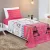 Jogo De Cama Paris Lençol Solteiro 03 Peças Estampado Pink