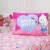 🛍️Jogo de Cama Solteiro Infantil Lençol Menina Hello Kitty 2 Peças Estampado Personagens Com Elástico