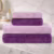Jogo De Toalhas Banho Village Com 4 Peças Lilás E Roxo Buddemeyer