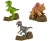 Jurassic World Sortimento de Mini figuras 2′ Apenas 1 (Uma) Unidade Sortida