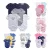 kiddiezoom 5 Pcs 100% Algodão Bebê Meninos Meninas Bodysuit Roupas Bonito Dos Desenhos Do Bebê