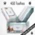 Jogo de Lençol 03 Peças 400 Fios Cama Casal Queen Micropercal Ponto Palito