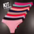 Kit 10 Calcinha Microfibra Feminina Calcinhas Tanga Atacado