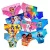 Kit 10 Calcinha Tanga Infantil Sublimada Roupa Menina Personagens Calçolinha Juvenil (P ao XG)