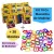 Kit 10 Cx Massinha de Modelar +  30 Molde Cortador Lembrancinha Kit Festa Infantil Escolar