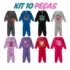 Kit 10 Peças Roupa de Frio Menino –5 Blusas + 5 Calças Moletom | Conjunto Moletom Infantil Meia Estação Menino