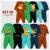 Kit 10 Peças Conjunto Inverno Infantil Estampas Diversas e Lisa Menino de 1 a 8 anos (5 Casacos + 5 Calças)