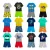 Kit 10 Peças De Roupa Infantil Menino 5camisas+ 5shorts