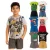Kit 10 Peças de Roupa Menino Infantil Herói Verão 2 a 10 anos Conjunto Personagem Batman Aranha Hulk