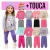 Kit 10 Peças Moletom + Touca Infantil Menina 1 a 8 Inverno