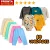 > Kit 10 Peças Roupinha de Bebê Body Manga Longa Estampado e Mijão Infantil