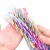 Kit 10/20/30/40/50 Canetas Wow Espiral Ponta Fina 0,7mm Metálica Esferográfica Coloridas