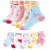 Kit 12 Pares De Meia Infantil Criança Cano Alto Com Estampas Menina 2 a 12 anos Com Desenhos (BR, Idade, 10 Anos, 12 Anos, Alto, Estampas)
