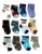 Kit 12 Pares Meias Bebê Infantil Menino Antiderrapante