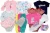 Kit 16 Pçs Body Macacão Calça Bebê Recém Nascido Meninas*