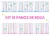 *KIT 18 Peças Panos de boca Toalhinha Babetes Premium 100% algodão 30cm x 30cm*