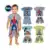 Kit 2 a 4 Conjuntos Pijama Brilha no Escuro (Tam. 4 ao 10)