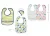 Kit 2 Babadores com Bolso Buba