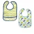 Kit 2 Babadores com Bolso – Dino, Buba