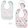 Kit 2 Babadores Com Bolso Passarinho, Buba, Colorido, pacote de 2
